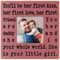 THYGIFTREE New Mom Gifts for Women After Birth, Pregnant Mom Gifts for New Mom, First Mothers Day, Pregnancy Gifts for First Time Moms, New Mom and Son Blue Picture Frame