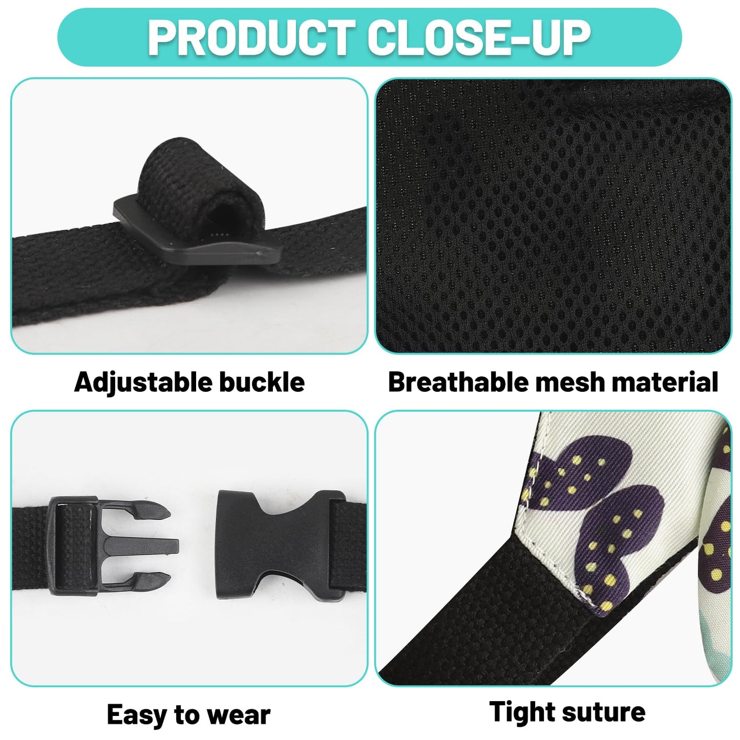 Toddler Harness with Anti Lost Wrist Link - Baby Safety Leash for Kids for Travel for Crowded Parks, Airports