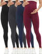 Buttergene Women's Maternity Leggings over the Belly Pregnancy Active Wear Workout Yoga Tights Pants