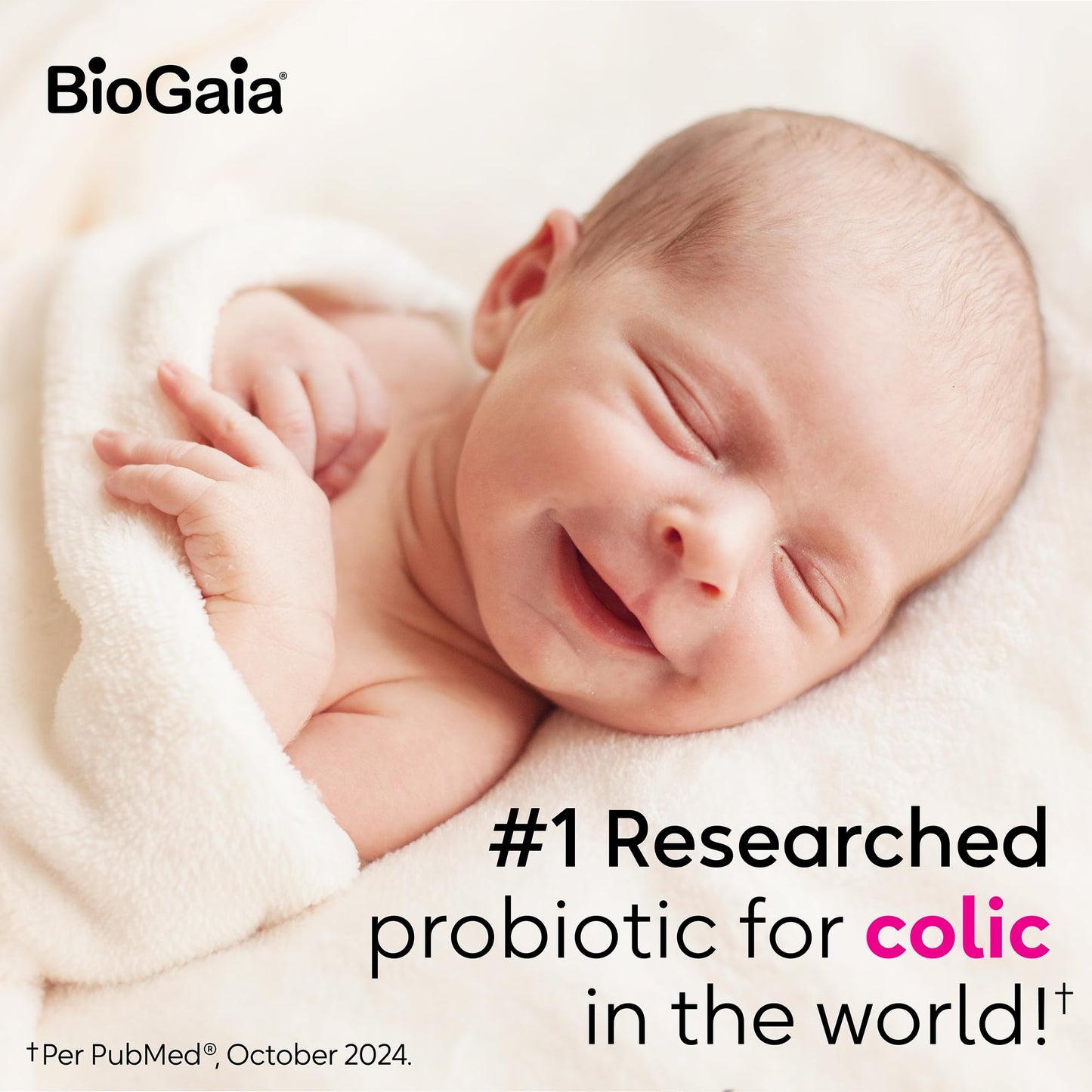 BioGaia Protectis Baby Probiotic Drops | Baby Essentials for Colic & Gas Relief | Safe for Newborns | Ease Crying, Fussing, Colic, Gas, Spit-ups & Constipation | No Dairy, Soy & Gluten | 5mL