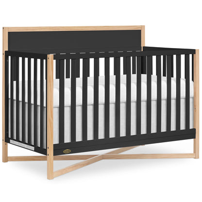 Dream On Me Owen 5-in-1 Convertible Crib in White Oak, Greenguard Gold & JPMA Certified Baby Crib, Converts from Crib to Toddler Bed, Day Bed, Kids Sofa & Full Size Bed