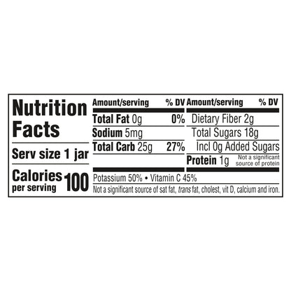 Gerber Stage 1 Baby Food, Organic Butternut Squash Jar, Baby Puree, Non-GMO, Vegetable, Puree Jars Glass, 10-pack