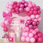 Neutral Balloons Arch Kit, Pink Beige Boho Balloons Garland with Double Stuffed Sand White Balloon for Baby Shower Birthday Wedding Bridal Shower Party Decorations