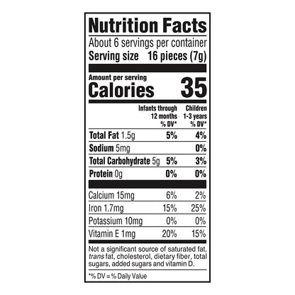 Gerber Lil' Crunchies, Cheddar and Veggie Dip, 1.48 Ounce, 4 Count
