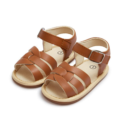 Kannior Infant Boys Girls Sandals Breathable Premium Baby Summer Outdoor Casual Beach Shoes Lightweight Toddler Flower Bowknot Anti Slip Rubber Sole Newborn Prewalker First Crib Shoes