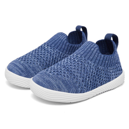 MORENDL Baby Shoes Toddler Walking Sock Shoes Non-Slip Breathable Boys & Girls Sneakers Infant Tennis Shoes