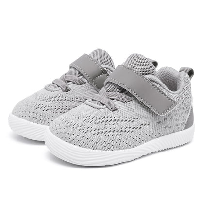 MORENDL Toddler Sneakers Baby Boys & Girls Barefoot Shoes Lightweight Breathable Walking Running Tennis Athletic Sport Shoes