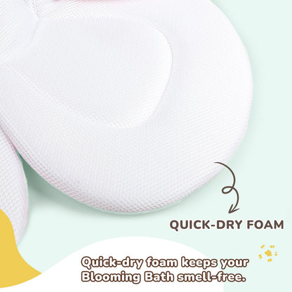 Baby Bath Flower for Sink, Non-Slip Flower Bathtub for Infants 0-6 Months, Soft Baby Sink Bath Cushion for Babies Bath Time, Newborns Bath Essentials Must Haves-Butterfly