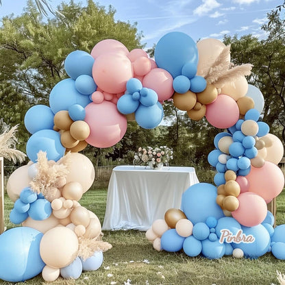 Double Stuffed Nude Balloon Garalnd Blush Beige Balloons Cream Brown Balloon Arch Kit Different Sizes Ivory Latex Balloons For Neutral Baby Shower Gender Reveal Birthday Boho Party Decorations