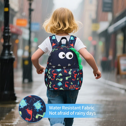 Toddler Backpack for 1-3 Year Old Girls & Boys Waterproof 3D Animal Cartoon Rabbit Design Kids Travel Backpack Lightweight Preschool Daycare Bag with Adjustable Straps(Little White Rabbit)