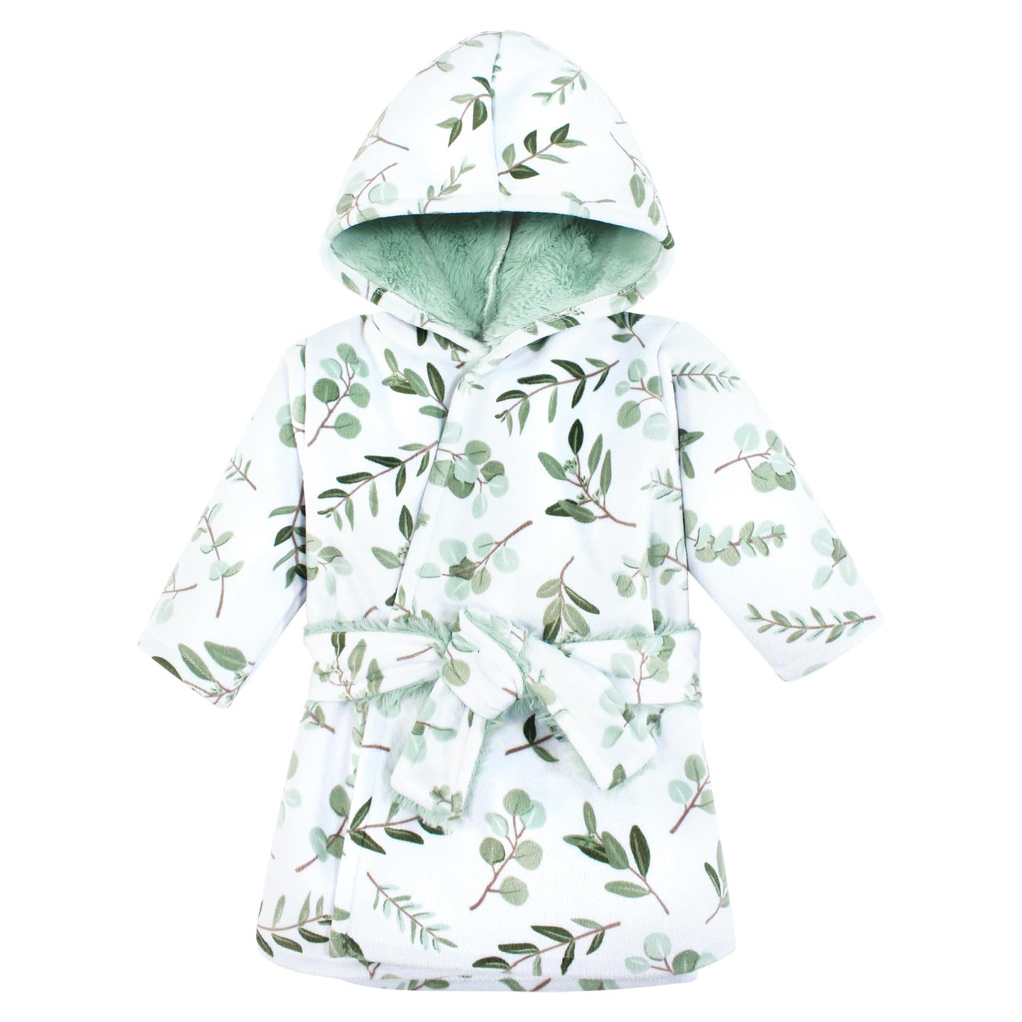 Hudson Baby Unisex Baby Mink with Faux Fur Lining Pool and Beach Robe Cover-ups