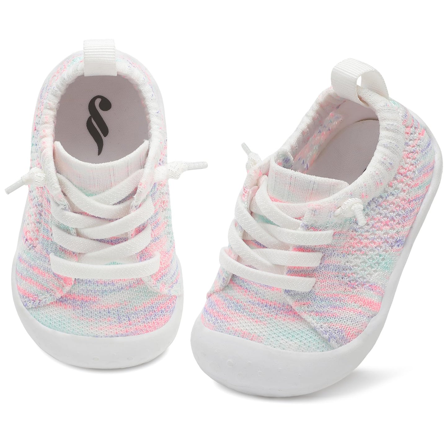 JIASUQI Baby Shoes for Toddler Boys Girls Sneakers Slip on Walking Shoes for Babies