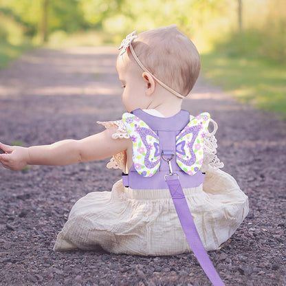 Accmor 3 in 1 Toddler Harness Leashes + Anti Lost Wrist Link, Kids Harness Children Leash for Girls, Child Anti Lost Leash Baby Cute Harness Belt Strap Hold Kids Close While Walking