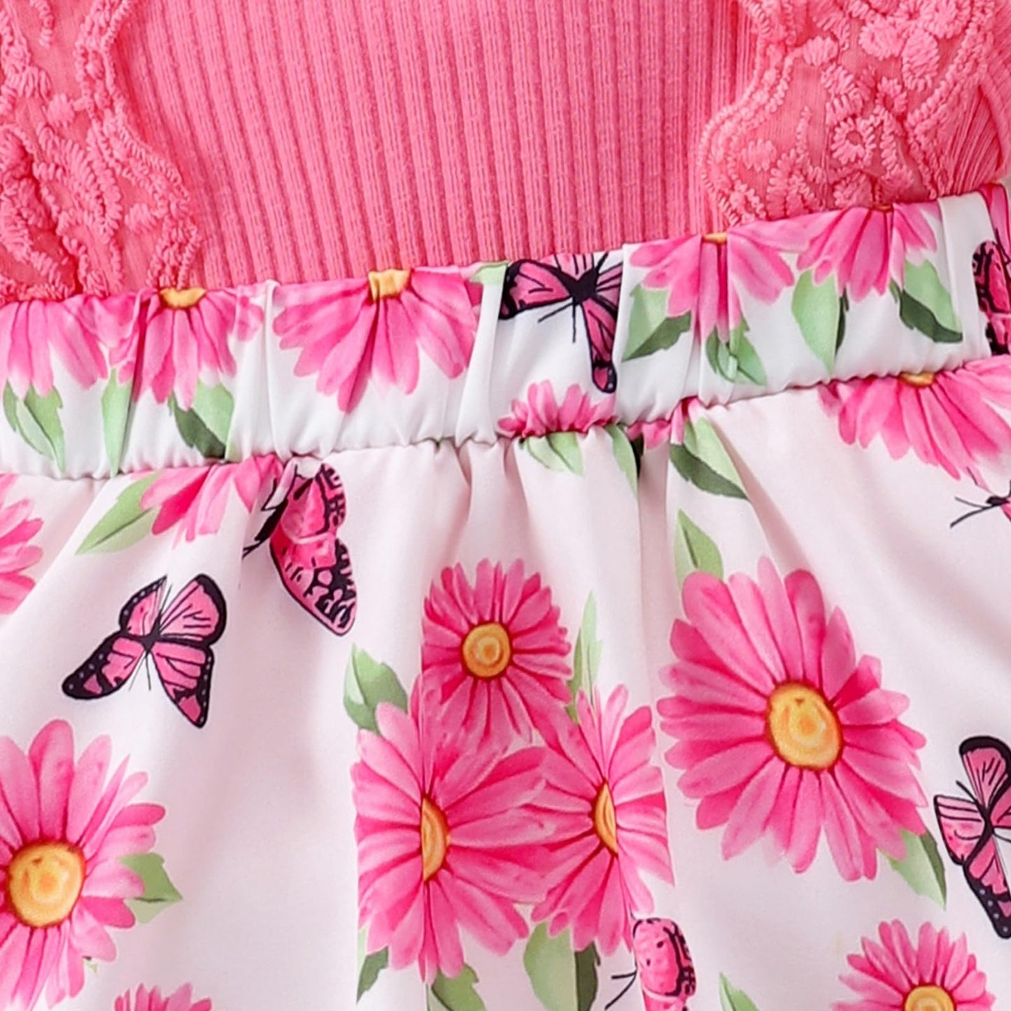 Baby Girl Clothes Newborn Romper Dress Infant Lace Ruffle Sleeveless Summer Outfits with Headband 0-12 Months