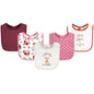 Hudson Baby Unisex BabyCotton Bibs