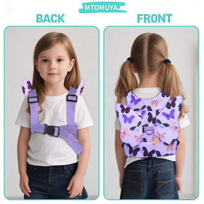 Toddler Harness with Anti Lost Wrist Link - Baby Safety Leash for Kids for Travel for Crowded Parks, Airports