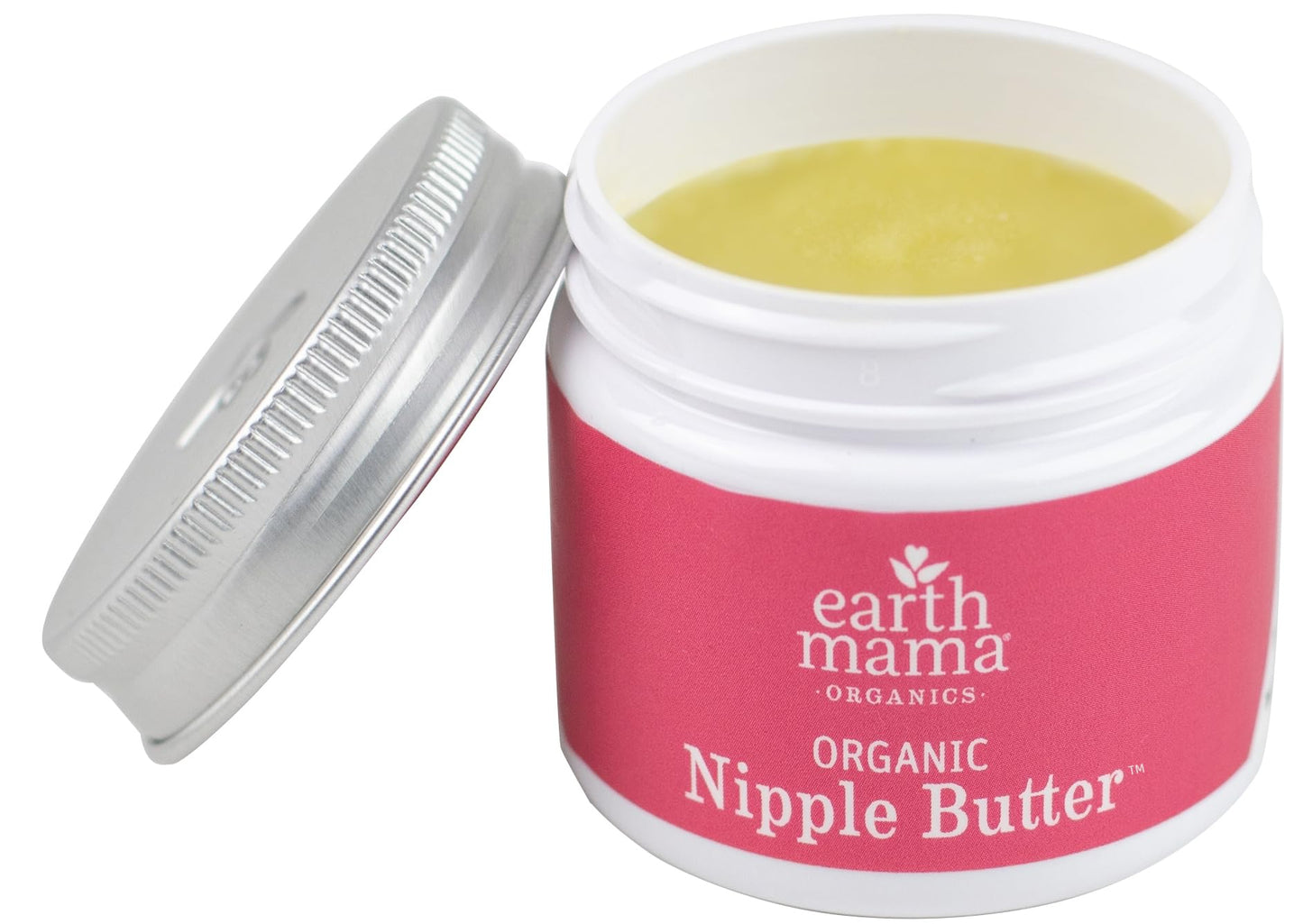 Earth Mama Organic Nipple Butter™ | Nipple Cream Safe for Breastfeeding | Postpartum Essentials for Nursing | Non Lanolin Nipple Cream, 2-Fluid Ounce