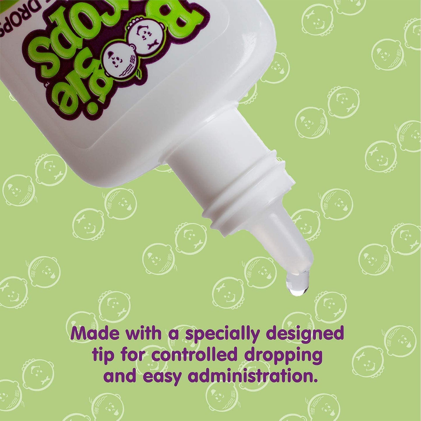 Boogie Baby Nasal Saline Drops Drops, Allergy Relief, Nasal Decongestant, Pack of 1, 2 Bottles Total…