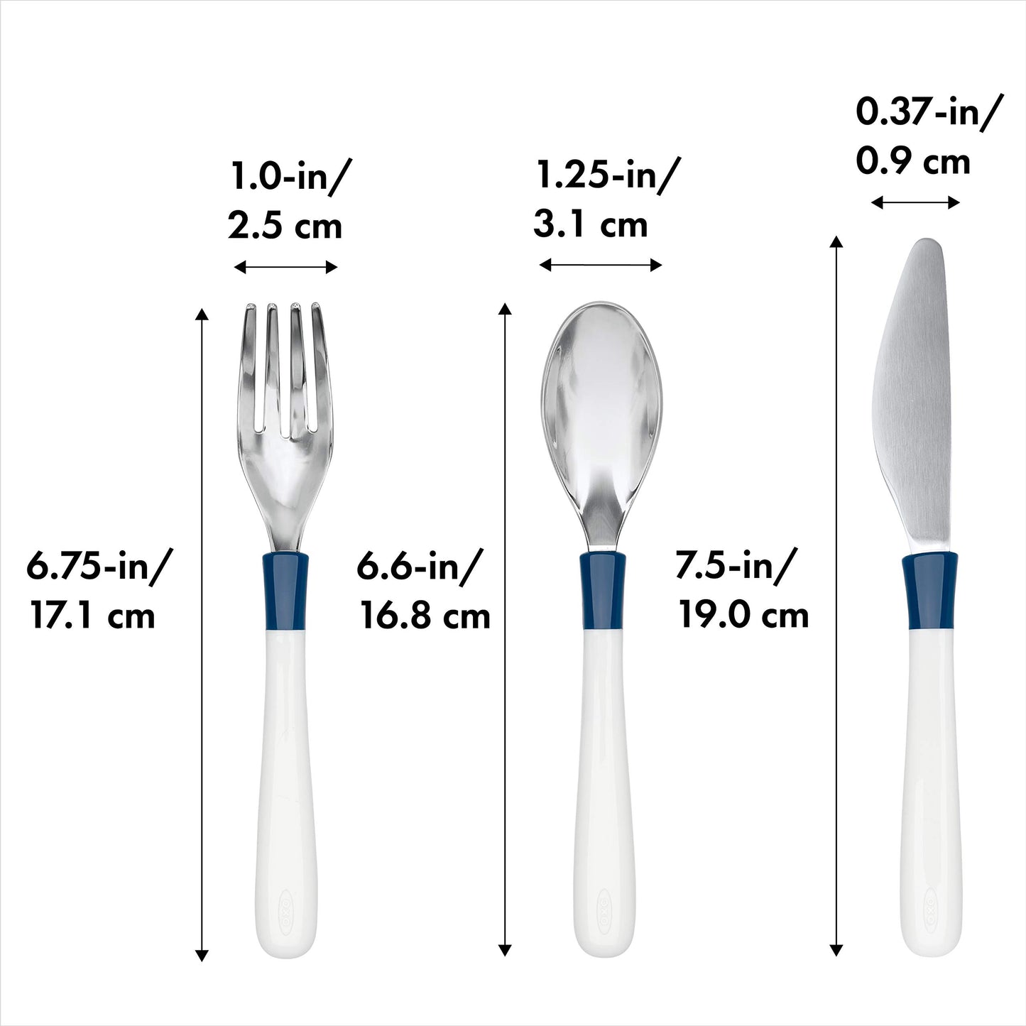 OXO Tot Cutlery for Big Kids - Blossom