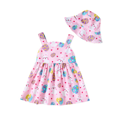 Newborn Infant Baby Girl Dress Toddler Girl Clothes Halter Backless Sleeveless Flower Sundress Summer Dresses for Girl