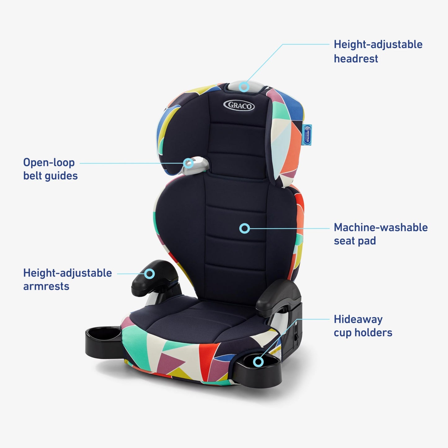 Graco TurboBooster 2.0 Highback Booster Car Seat, Declan