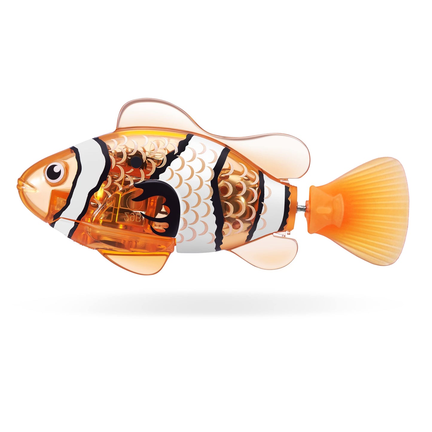 Robo Alive Robo Fish Robotic Swimming Fish (Teal + Orange) by ZURU Water Activated, Changes Color, Comes with Batteries, Amazon Exclusive (2 Pack) Series 3