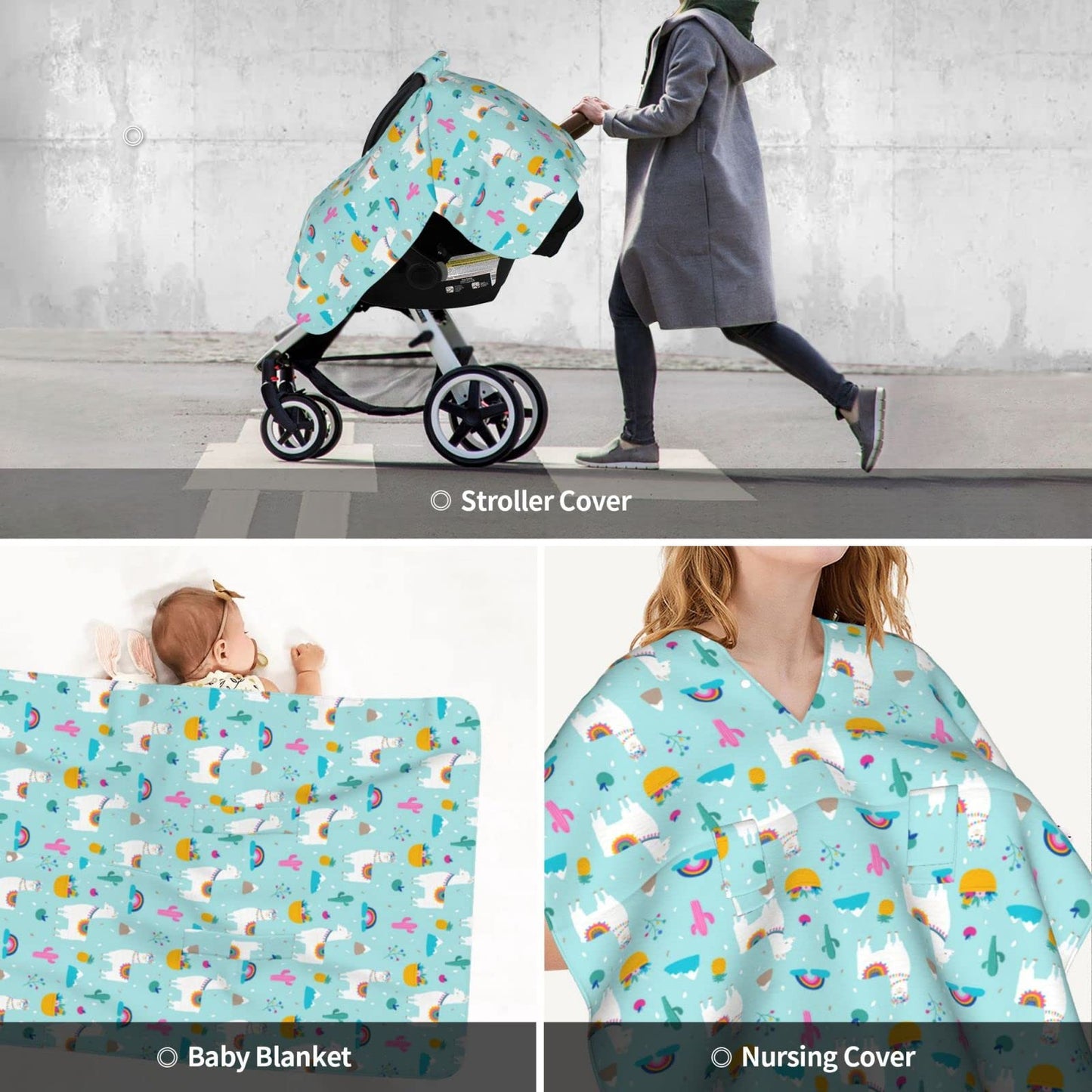 Butterfly Car Seat Cover for Baby in Winter Summer, Nursing Cover for Mom Butterfly Baby Stuff for Baby Girl Boy