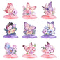 9 Pieces Butterfly Centerpieces for Tables Butterfly Birthday Party Decorations Butterfly Honeycomb Table Centerpiece for Baby Shower WeddingButterfly Themed TableSpring Summer Garden Party Decor (9)