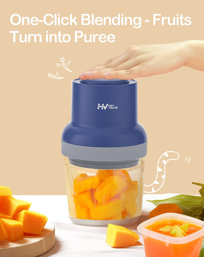 HEYVALUE Baby Food Maker, 13-in-1 Baby Food Puree Blender for Baby Food, Fruit, Vegatable, Meat, with Food Containers, Baby Food Processor Freezer Tray, Silicone Spoons, Silicone Spatula(Light Green)