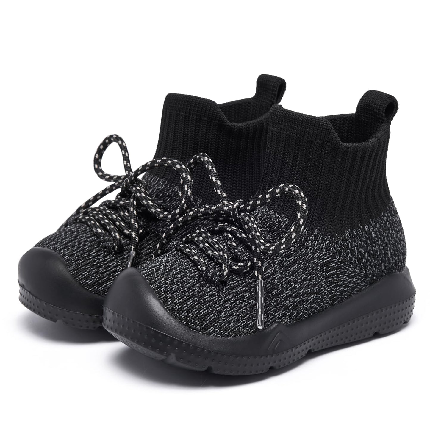 MORENDL Baby Sock Shoes Toddler Sneakers Infant Tennis Slip On Walking Shoes Boys & Girls Non-Slip Slippers