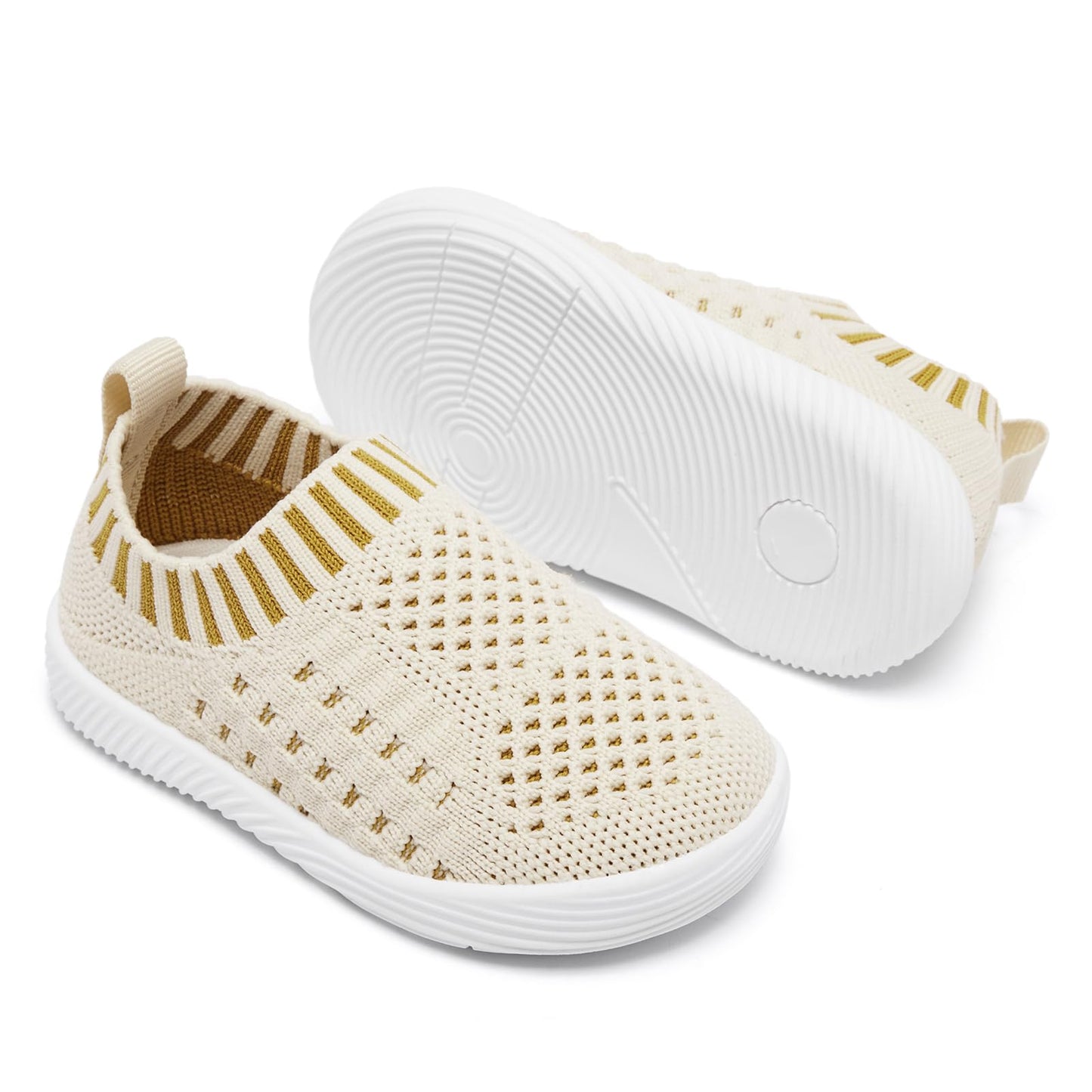 MORENDL Baby Shoes Toddler Walking Sock Shoes Non-Slip Breathable Boys & Girls Sneakers Infant Tennis Shoes