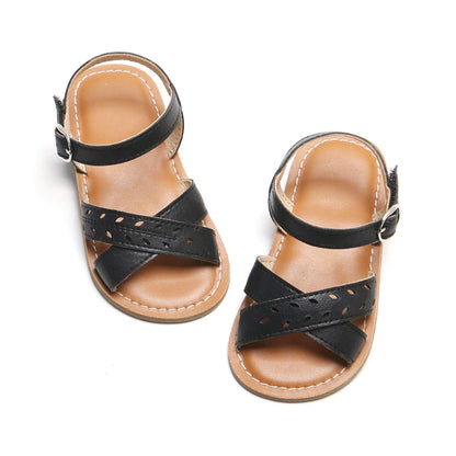 Felix & Flora Toddler Girl Sandals - Little Girl Easter Summer Dress Shoes Lightweight Open Toe Beach Holiday.