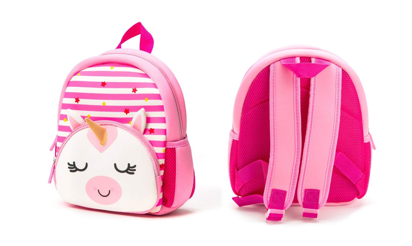 KK CRAFTS Preschool Backpack Toddler Neoprene Animal Schoolbag Lunch backpack for Kids Boys Girls(Dinosaur)