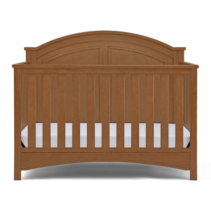 Delta Children Perry 6-in-1 Convertible Crib - Greenguard Gold Certified, Bianca White