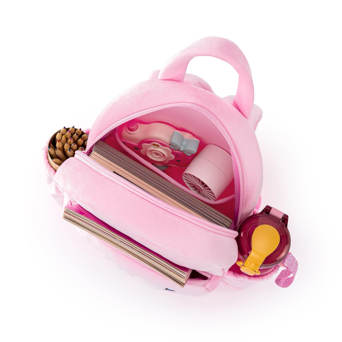 Lazada Girls Backpack with Doll Toddler Toys Baby Girls Gifts Rag Dolls 9.5“