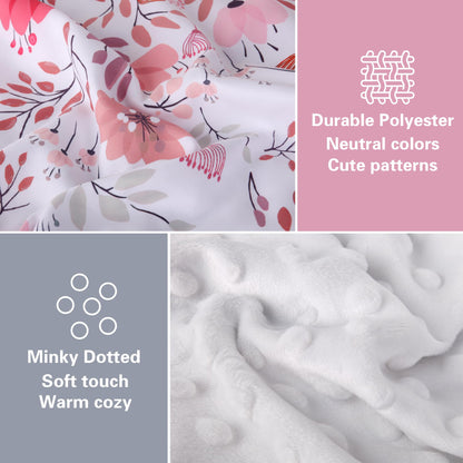 Rquite Car Seat Cover Baby, Carseat Covers Baby Boy, Minky Infant Car Seat Cover Winter, Peekaboo Opening Car Seat Canopy, Multi-use Baby Carrier, Stroller, Nursing Cover, Minky Blanket, Dinosaur