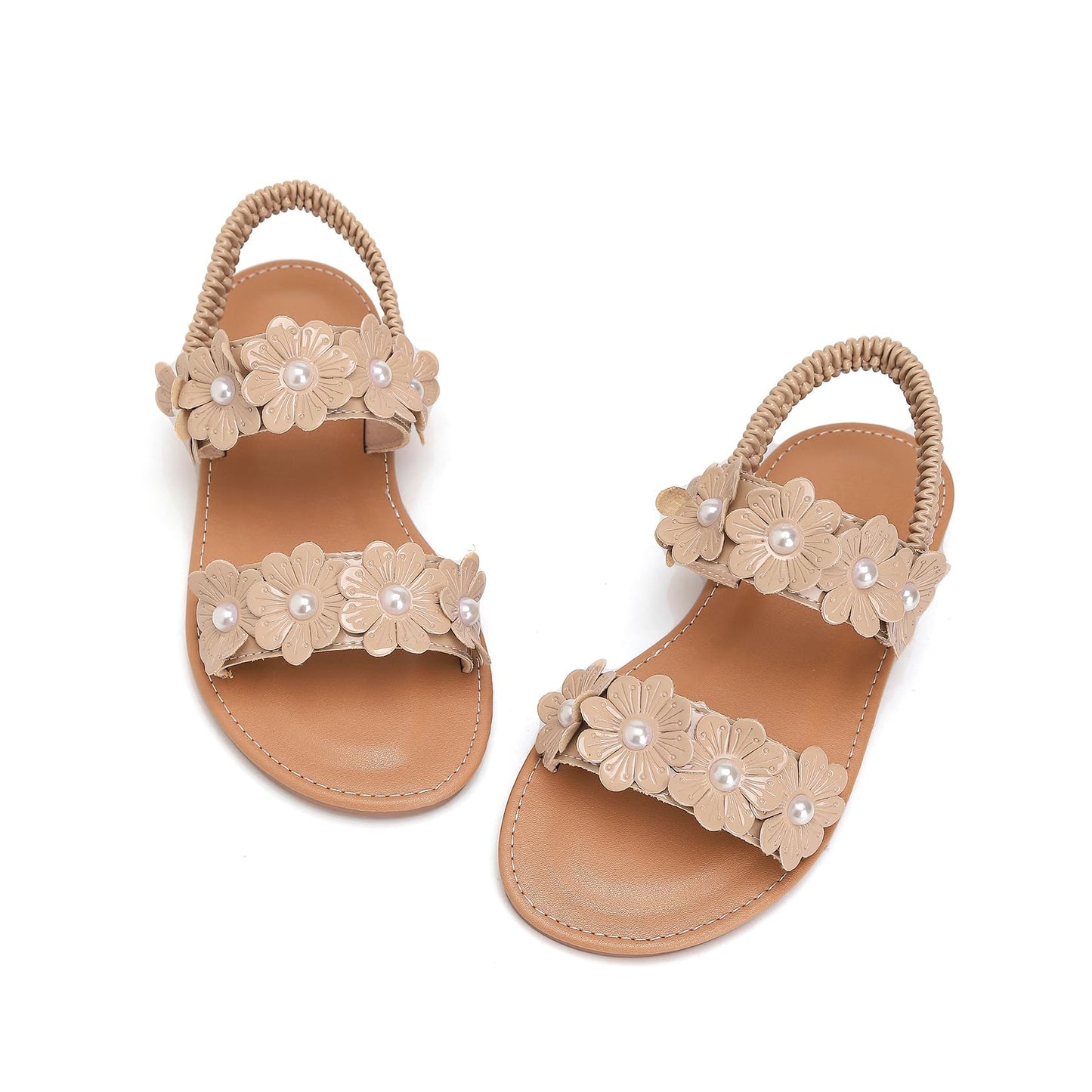 Toddler Girls Sandals Summer Flats Dress Shoes for Baby Little Kids Girl