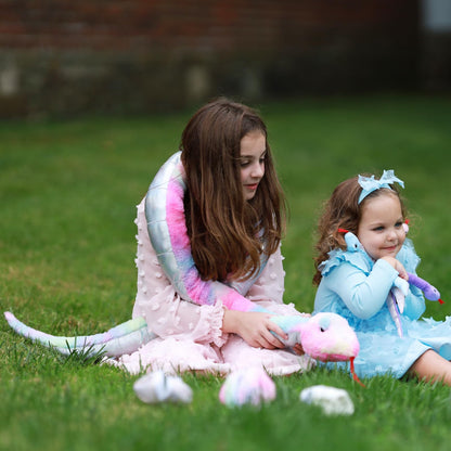 MorisMos Snake Stuffed Animals Plush Toy 120 Inch Giant Snake Plush with Babies Stuffed Snake Toys for Kids Plush Party Decorations Favors Prank Props, 4 Snake Babies, 3 Snake Eggs