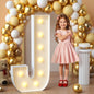 imprsv Marquee Light Up Letters, 3FT Mosaic Letters with Light for Baby Shower Graduation Party Decor, Large A for Engagement Wedding Party Decorations (Need to Assemble)