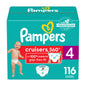 Pampers Diapers - Cruisers 360 - Size 5, 100 Count, Babyproof up to 100% Leakproof Pull-On Diaper