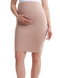 POSHDIVAH Women's Maternity Skirt Over The Belly Midi High Waisted Solid Stretchy Pregnancy Pencil Skirt