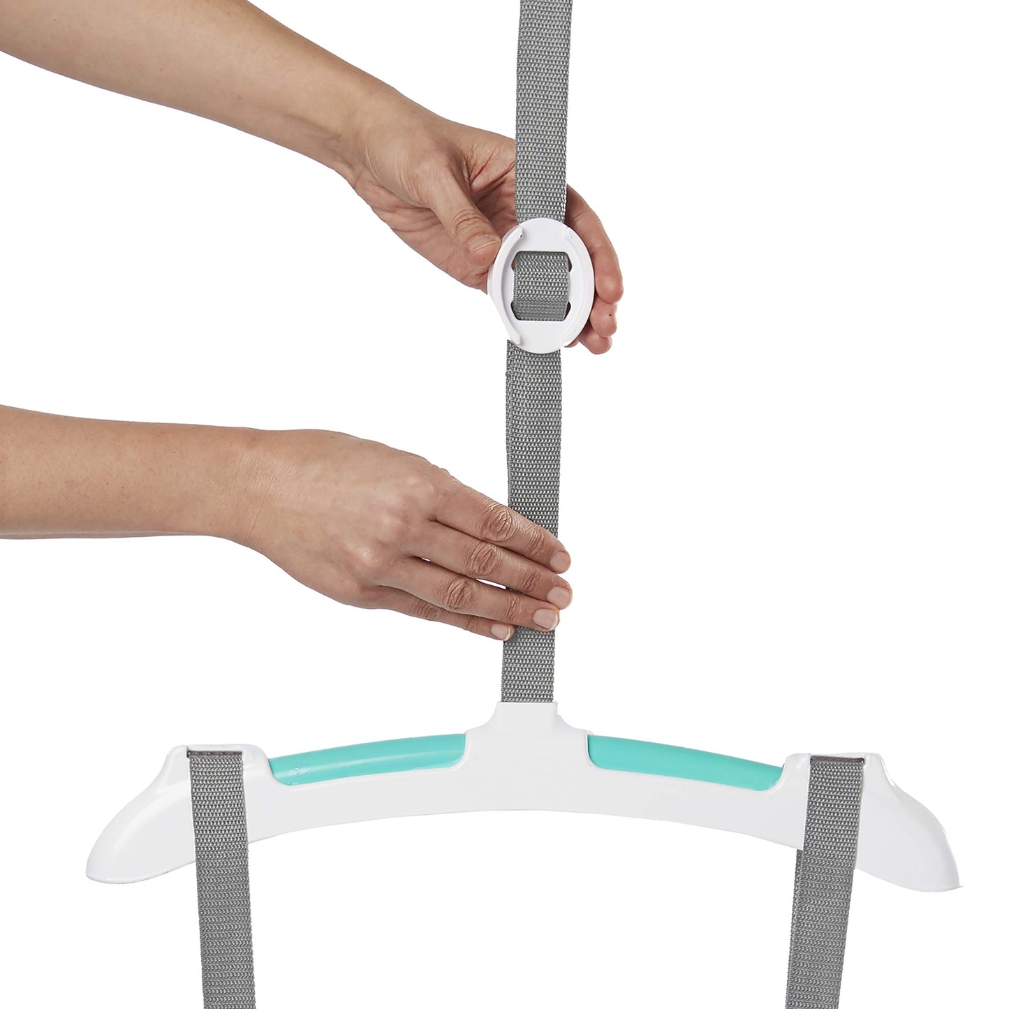 Bright Starts Bounce 'n Spring Deluxe Door Jumper for Baby with Adjustable Strap, 6 Months and Up, Max Weight 26 lbs