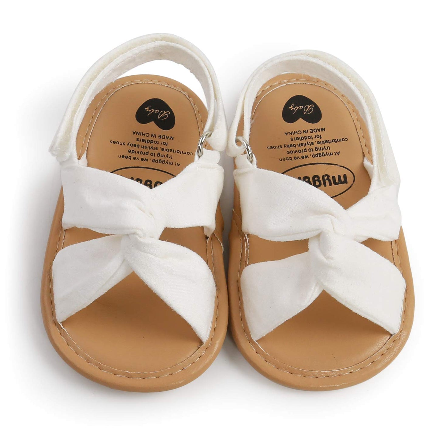 Baby Girl Sandals Summer Crib Shoes Bowknot Soft Sole Infant Girls Princess Dress Flats First Walker Shoes