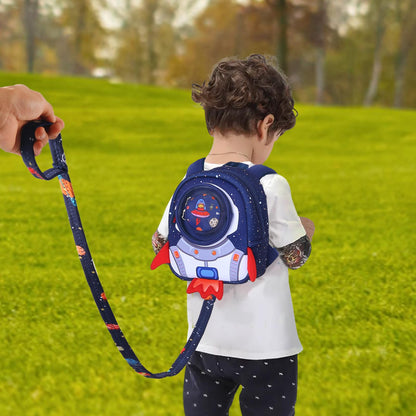 yisibo Rocket Toddler Backpack with Leash,3-6 Years Anti-lost Kids Backpack,Children Backpack for boys girls