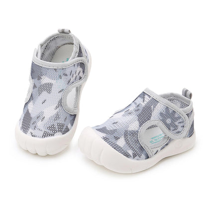 RVROVIC Boys Girls Athletic Sports Sandals Open-Toe Breathable Rubber Sole Beach Water Shoes for Toddler