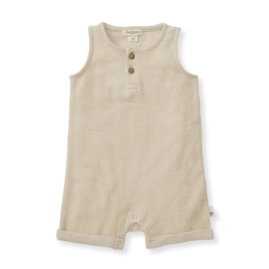 Burt's Bees Baby baby-boys Sleeveless Rompers, 100% Organic Cotton One-piece Coverall and Layette Set