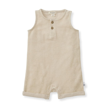 Burt's Bees Baby baby-boys Sleeveless Rompers, 100% Organic Cotton One-piece Coverall and Layette Set