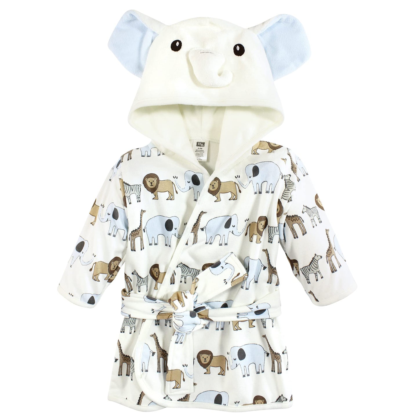 Hudson Baby Unisex Baby Cotton Rich Bathrobe