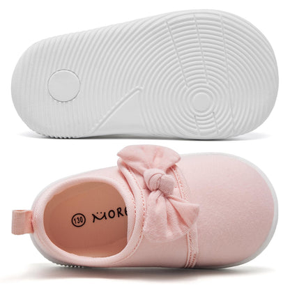 MORENDL Baby First Walking Shoes Toddler Slip On Shoes Infant Mesh Breathable Sneakers
