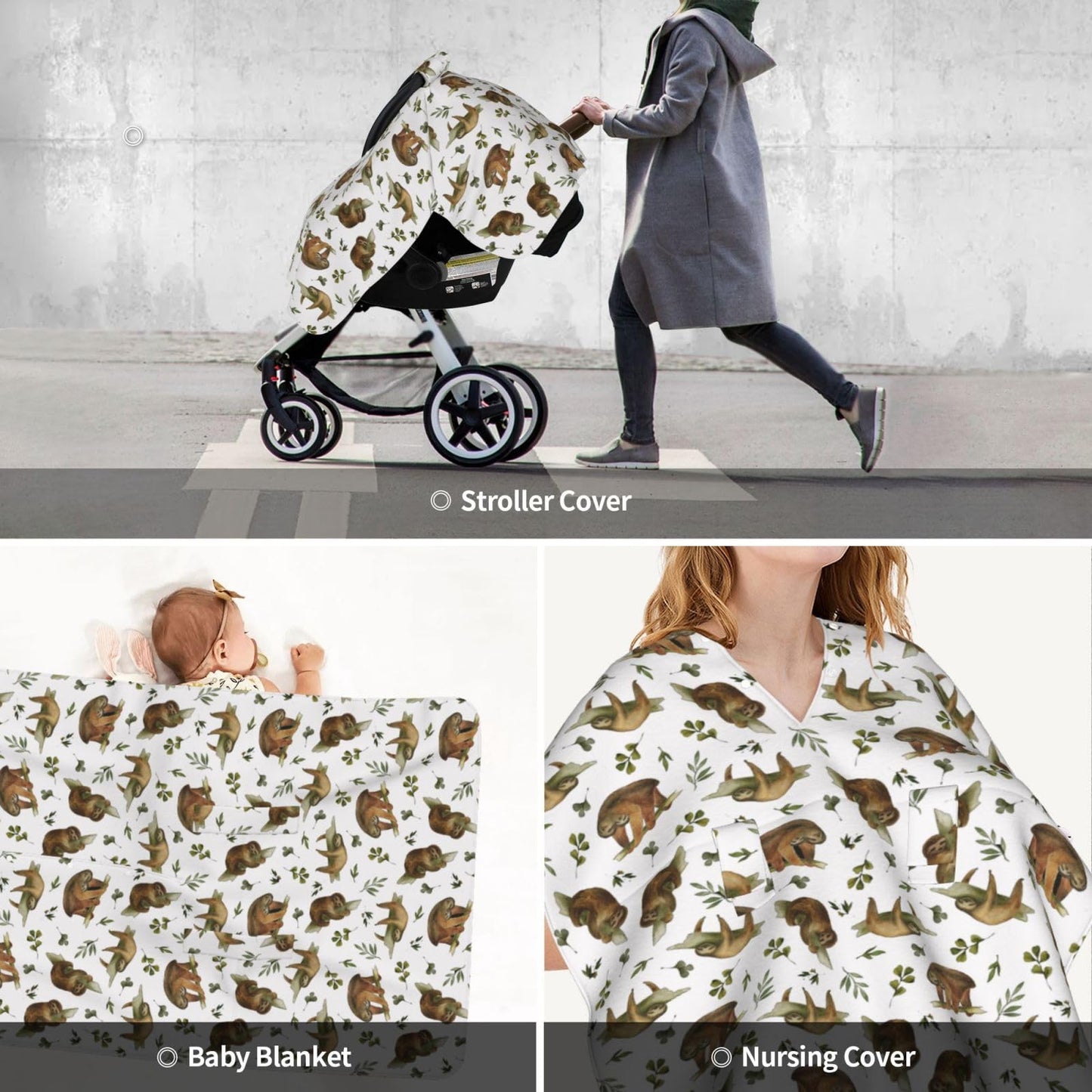 Butterfly Car Seat Cover for Baby in Winter Summer, Nursing Cover for Mom Butterfly Baby Stuff for Baby Girl Boy
